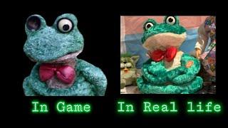 Five Nights With Froggy - In real life vs in Game (part 1)