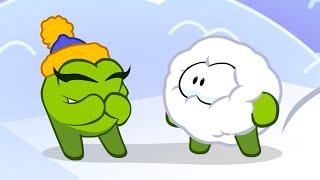 Snow Castles |  Om Nom Stories - Cut The Rope  | Preschool Learning | Moonbug Tiny TV