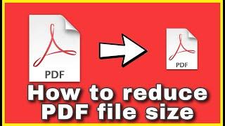 How to reduce pdf file size in phone || Android or ios or Pc || without loosing quality ||