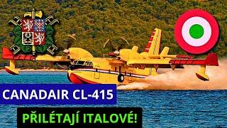 CANADAIR CL-415: ITALOVÉ HASÍ ČESKÉ ŠVÝCARSKO!️‍...Historická událost v boji s ohněm v ČR!