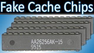 They fooled so many: Fake cache chips!