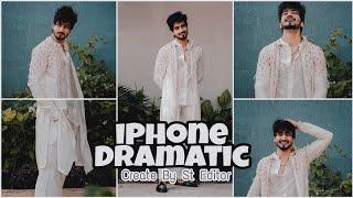 iPhone Dramatic Lightroom Preset| Download DNG Preset File| Mobile Tutorial #faisu @StEditor