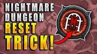 NEW BEST XP Farm in Diablo 4! Nightmare Dungeon Reset Trick!