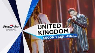 James Newman - Embers - LIVE - United Kingdom  - Second Semi-Final - Eurovision 2021