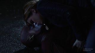 The Flash 3x07: Barry & Caitlin #3 [Killer Frost vs. Flash and Vibe] [FlashFrost Kiss]