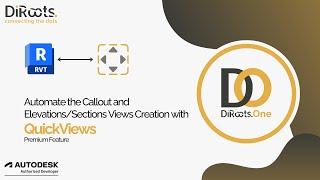 #DiRootsOne | Create Revit Callouts, Elevations, and Sections with QuickViews