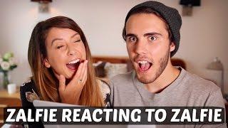 ZALFIE REACTING TO ZALFIE