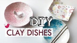 Air Dry Clay Trinket Tray | Dishes