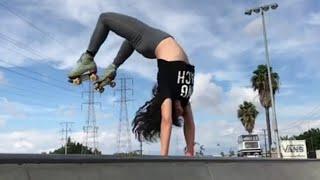 Girl Backflips on SKATES! Best of the Month Compilation | People Are Awesome