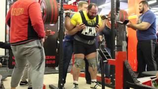 WRPF присед, Андрей Маланичев 480кг(1058 Lbs)NEW RECORD!Алматы 2016