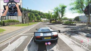 800BHP Lamborghini Aventador Liberty Walk - Forza Horizon 4 | Logitech g29 gameplay