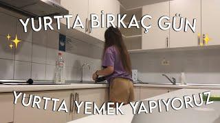 SPORA BAŞLADIM! Koç Üniversitesi vlog, yurtta yemek yapıyoruz, sınavlar başlıyor