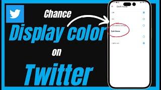 How To Change Twitter Display Color & Twitter Dark Mode 2023 Update