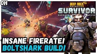 INSANE Firerate Boltshark Build! Deep Rock Galactic Survivors!