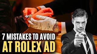 7 Mistakes To Avoid At A Rolex Authorized Dealer