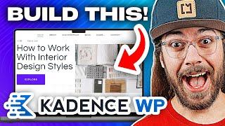 How to Create a WordPress Site FAST for Beginners! Kadence WP Tutorial