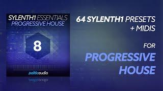 Sylenth1 Essentials Vol 8 - Progressive House (64 Sylenth1 Presets, 83 MIDI Files) - Soundbank