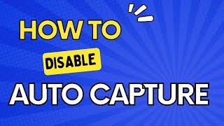 How to Disable auto capture keyboard and mouse from oracle virtual box