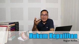 Hukum Kepailitan | Bagian Kedua