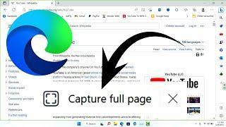 How To Capture Scrolling Screenshot In Microsoft Edge | Windows 10/11