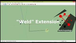 Weld Extension for sketchup (for join lines) - sketchupology