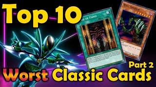 Top 10 Worst Classic Cards in Yugioh [Part 2: Magic Ruler and Pharaoh Servant]