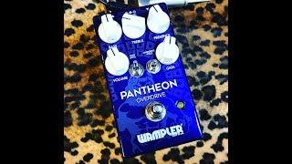 Wampler PANTHEON overdrive pedal demo with Les Paul