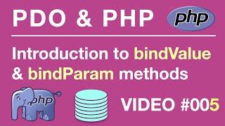 PDO | PHP | bindValue vs bindParam with PDOStatement #005 // Tips from the Self Taught Developer