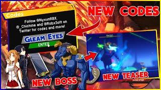 *New* Teaser and CODES | NEW BOSS | ICE DUNGEON | Anime Fighting Simulator | Roblox