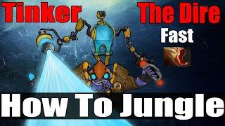 DoTa 2 Jungle Fast boots of travel Tinker Patch 7.28