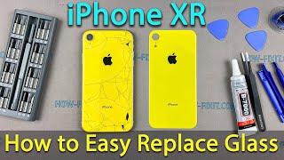 iPhone XR Easy Glass Replacement Without Disassembling