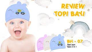 REVIEW Topi Bayi New born 2in1 Baby Hat Girl