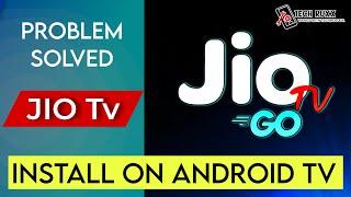 How To Install Jio TV App In Android TV. How To Play Jio TV On Android TV. Jio TV Go app install