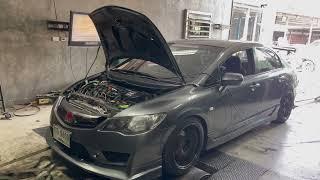 Remap Civic FD1.8 auto By KS Racing =118hp.