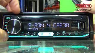 Доступная процессорная магнитола JVC KD-X355