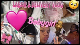 LABOR & DELIVERY VLOG (EMERGENCY C-SECTION) AT 38 WEEKS PREGNANT 