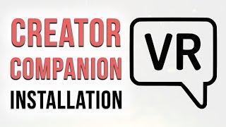 How to download and install CREATOR COMPANION for VRChat | 2024