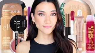 The best DRUGSTORE makeup of 2022 - full face of my top picks!