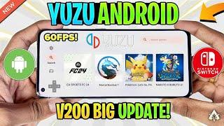  Yuzu Emulator Android V200 NEW Update & Settings | Best Nintendo Switch Emulator Android