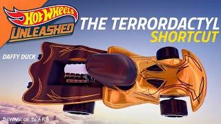 The Terrordactyl Shortcut + Daffy Duck | Hot Wheels Unleashed