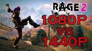 RAGE 2 | GTX 1060 | 1080P vs 1440P