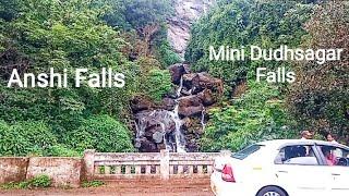 Anshi Waterfalls ( Mini Dudhsagar) @ Karwar- Joida Road, Anashi Ghat | Anashi Falls, Uttara Kannada