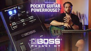 THIS TINY THING IS A MODELLER? | Boss Pocket GT Review - Guitar Effects