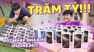 ĐỘT NHẬP NHÀ KHO iPHONE 16 PRO MAX TRĂM TỶ!!!