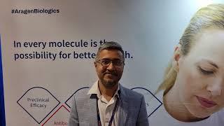 S03E134 #LiveWithChaudhrey w Aragen Life Sciences, Sourav Mukherjee, PhD at #PEGS22 Boston May 4th