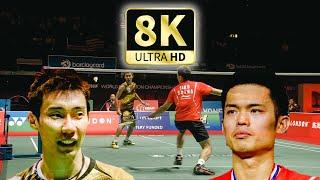 [8K50FPS] - MS - Final - Lin Dan vs Lee Chong Wei - 2011 World Championships - Highlights -