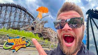 We Rode the CRAZIEST Roller Coasters at HEIDE PARK in Germany!