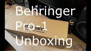 Behringer Pro-1 / One Unboxing - Analogue Synthesizer Module -