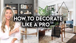 10 INTERIOR DESIGN STYLING SECRETS YOU SHOULD KNOW | DESIGN HACKS