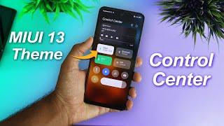 Enable MIUI 13 Control Center On MIUI 12 | MIUI 13 Theme For MIUI 12  